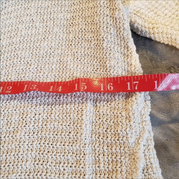 Blue Moon Anthropology Knit Boho Hi Lo Distressed Sweater - Picture 15 of 16